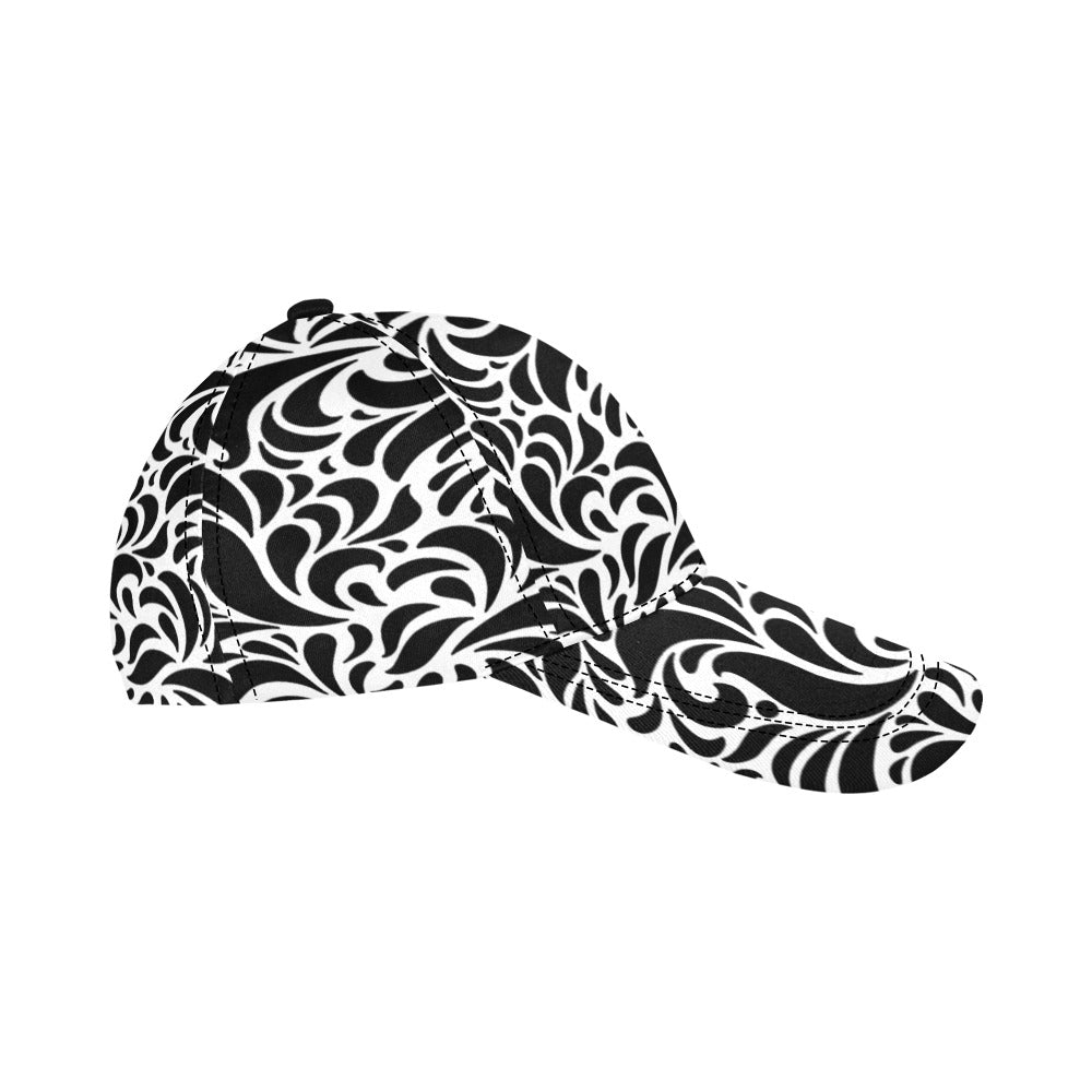 GORGIOUS WHT All Over Print Dad Cap C