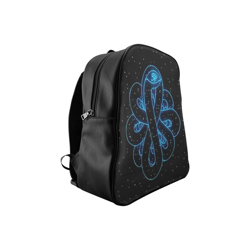 SNAKE OF CREATION WADJET School Backpack (Medium)