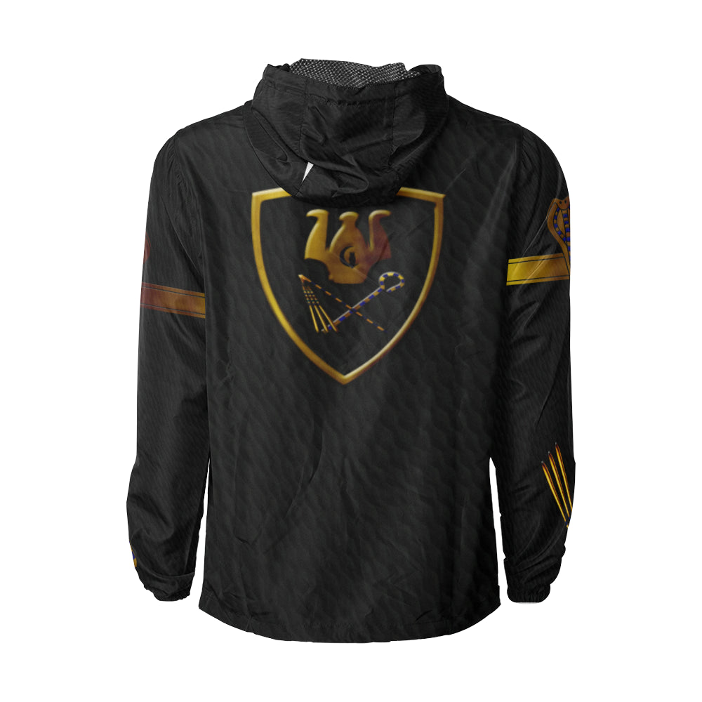 ATEF CROWN SHIELD All Over Print Windbreaker for Unisex
