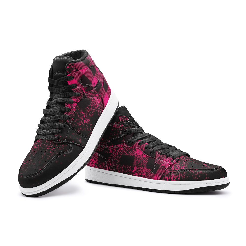DUSTY PLAID PINKISH Unisex Sneaker TR