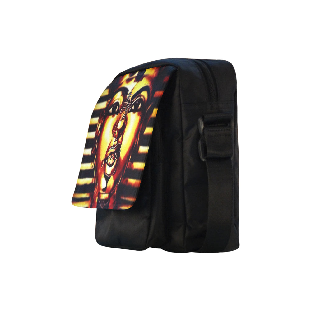 THUG PHAROAH Crossbody Nylon Bags (Model 1633)