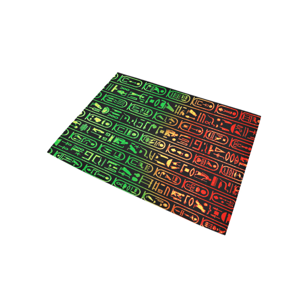 RASTAGLYPH Area Rug 5'3''x4'