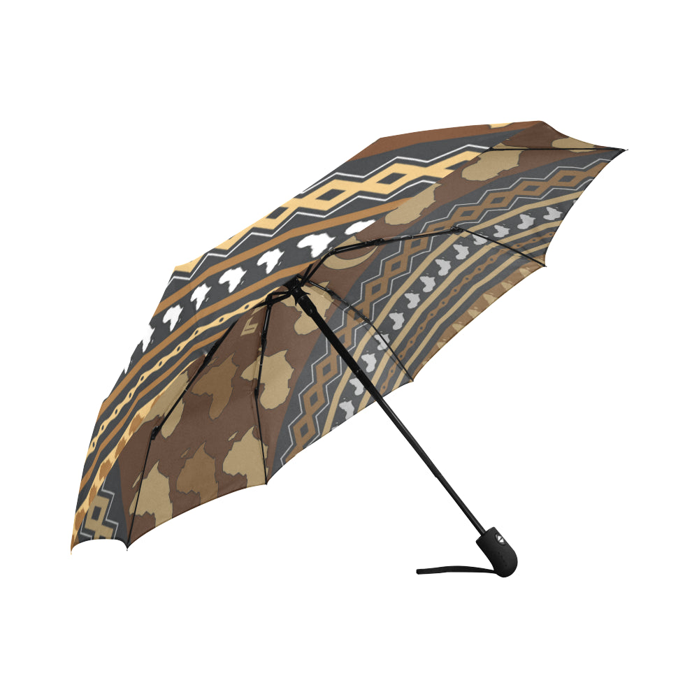 AFRIKA ORNEMENT Auto-Foldable Umbrella