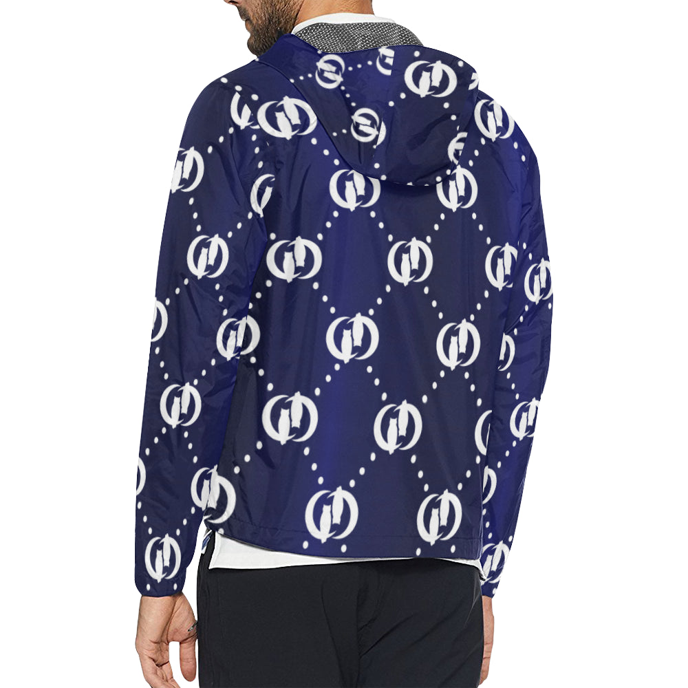 GOODIE BW All Over Print Windbreaker for Unisex