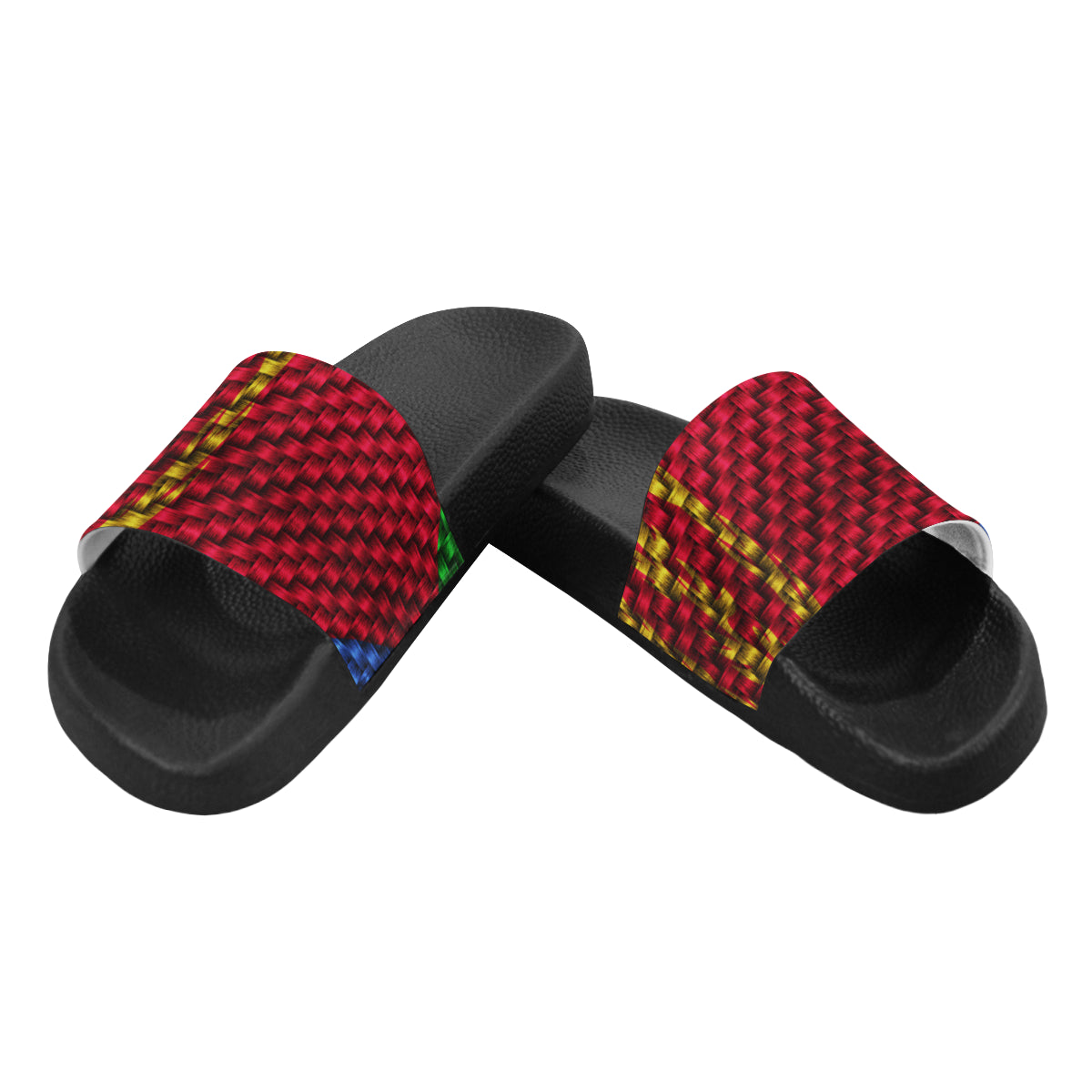 ERITREA FLAG Men's Slide Sandals (Model 057)