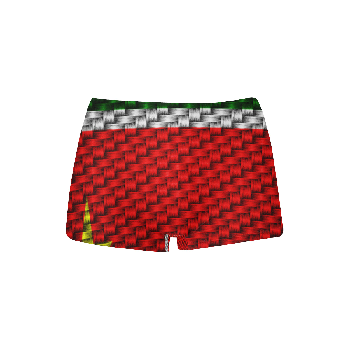 GWADA FLAG Women's All Over Print Boyshort Panties (Model L31)
