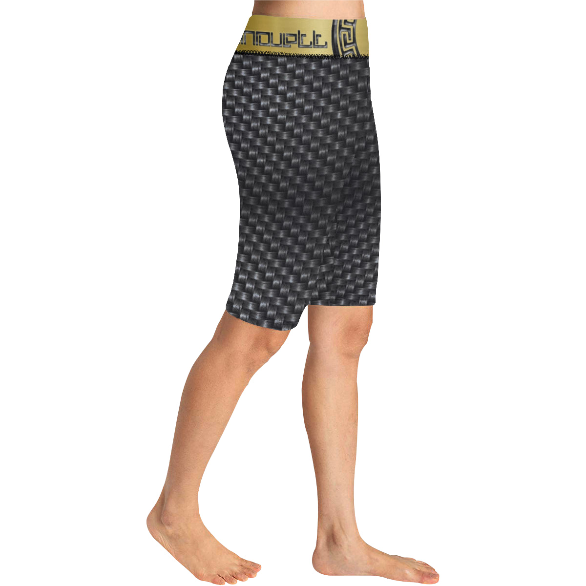 DELUXE BLACC BELT All Over Print Knee Length Leggings