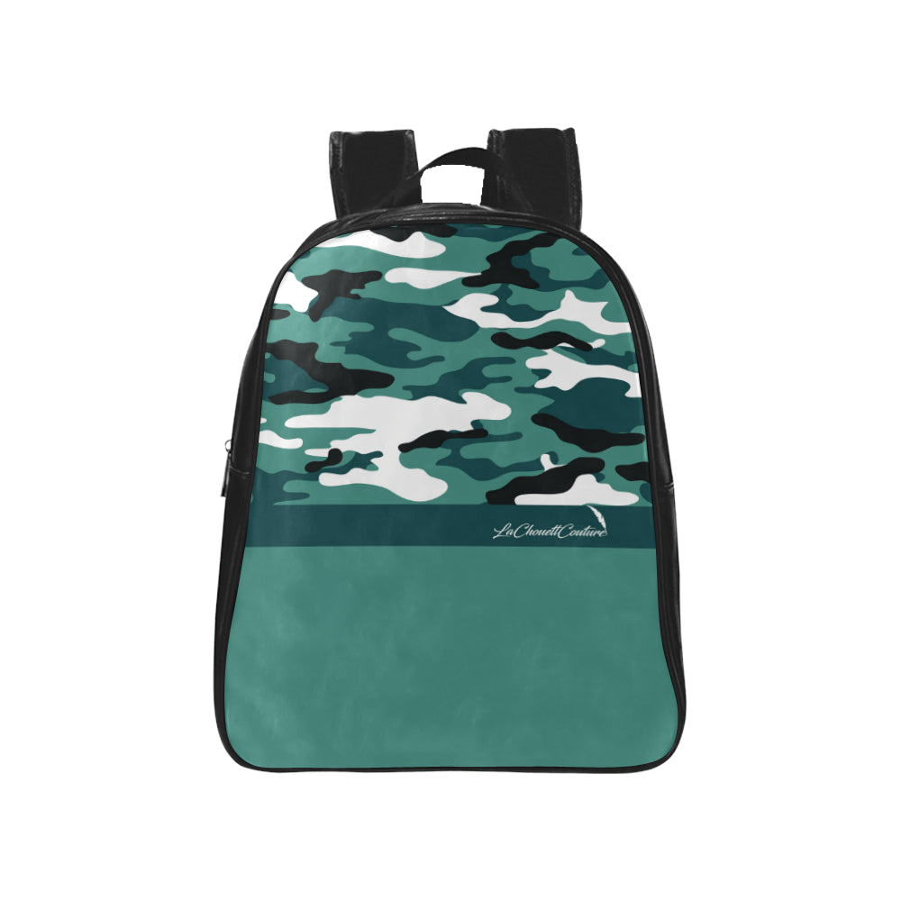CAMOUFLAGE MORPH School Backpack (Medium)