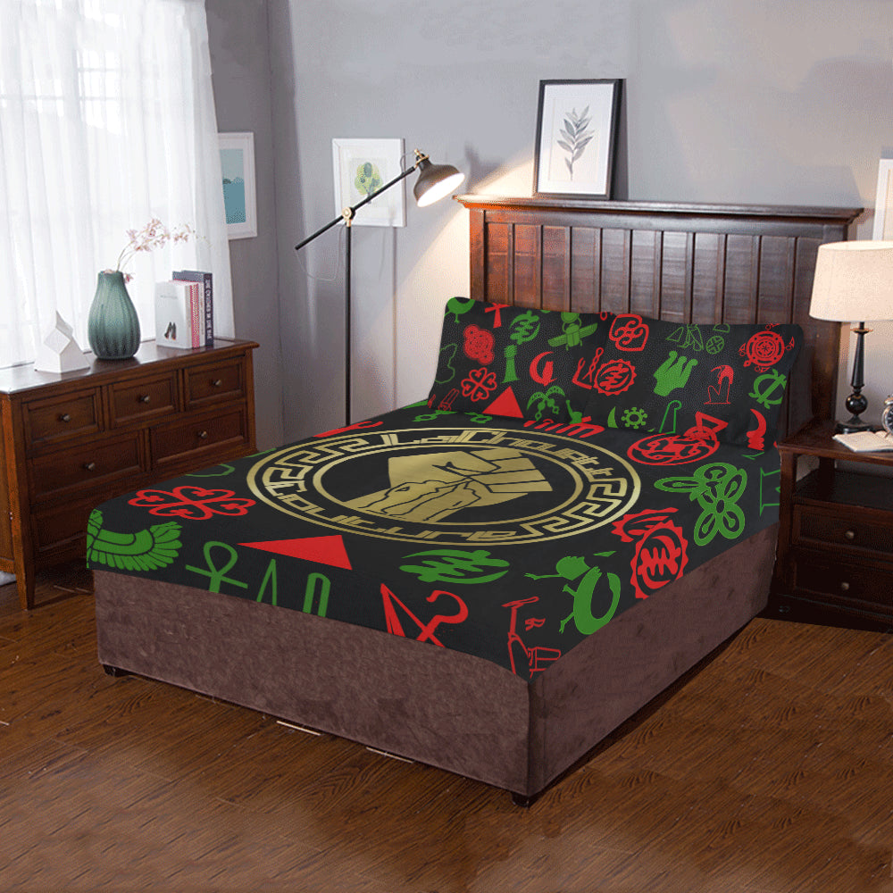 KMT WORLD 3-Piece Bedding Set