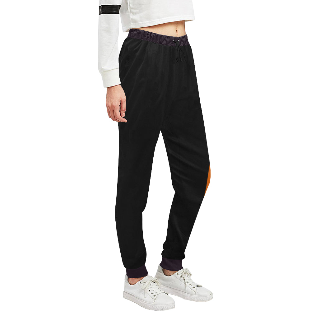 FRESH UP BACC ORANGE Women's All Over Print Sweatpants (Model L11)