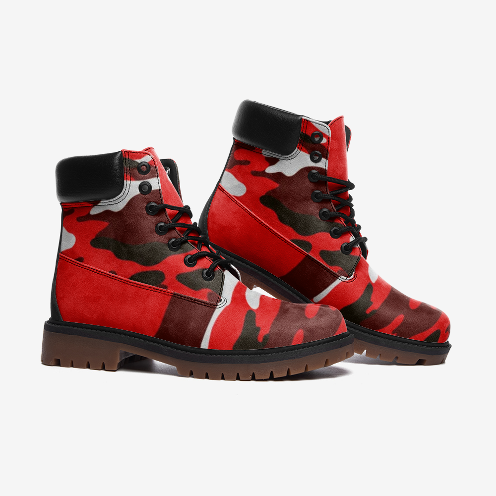 CAMOUFLAGE RED boots TB