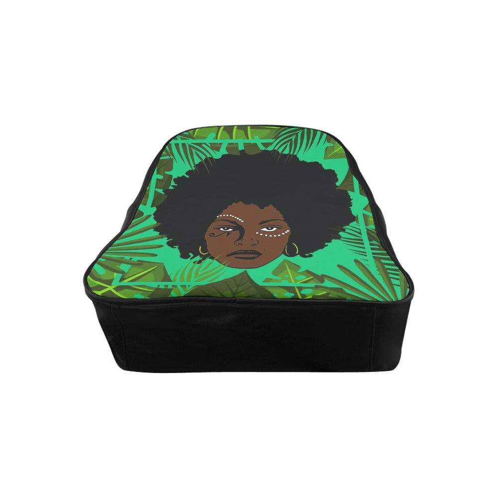 TROPICAL KWEEN FOREST School Backpack (Medium)
