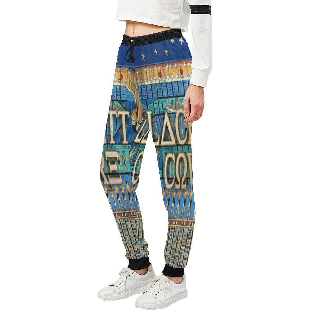 THE NUN Women's All Over Print Sweatpants (Model L11)