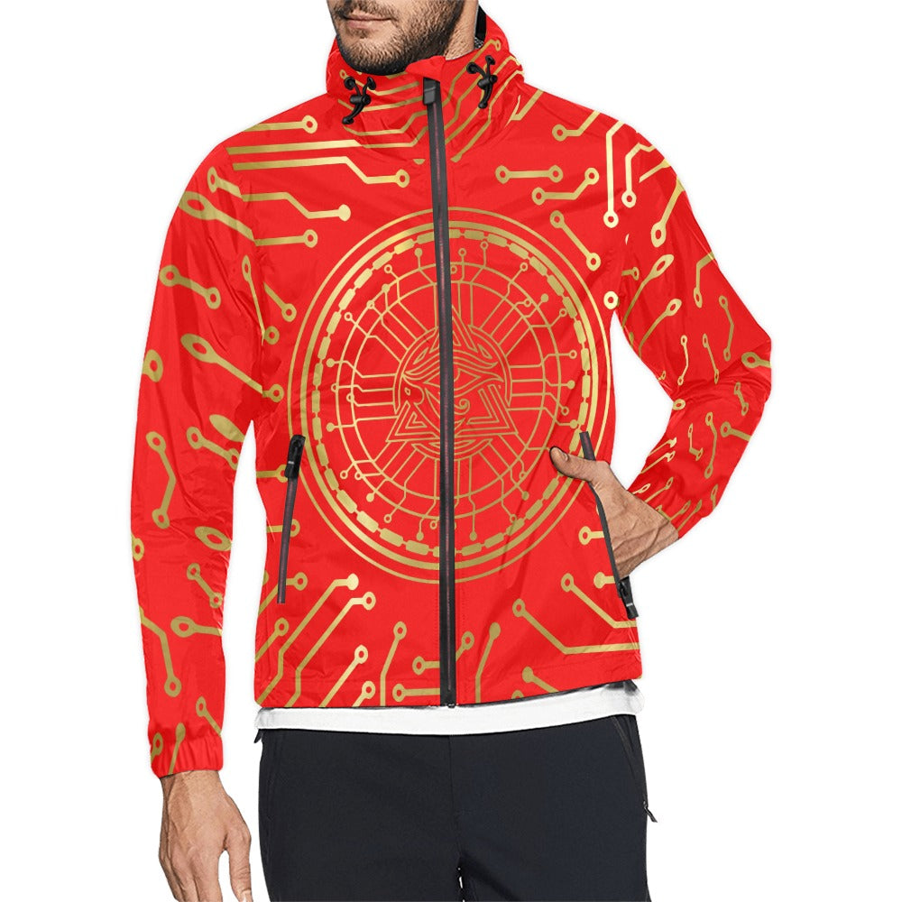 CRYPTO KMT Unisex All Over Print Windbreaker