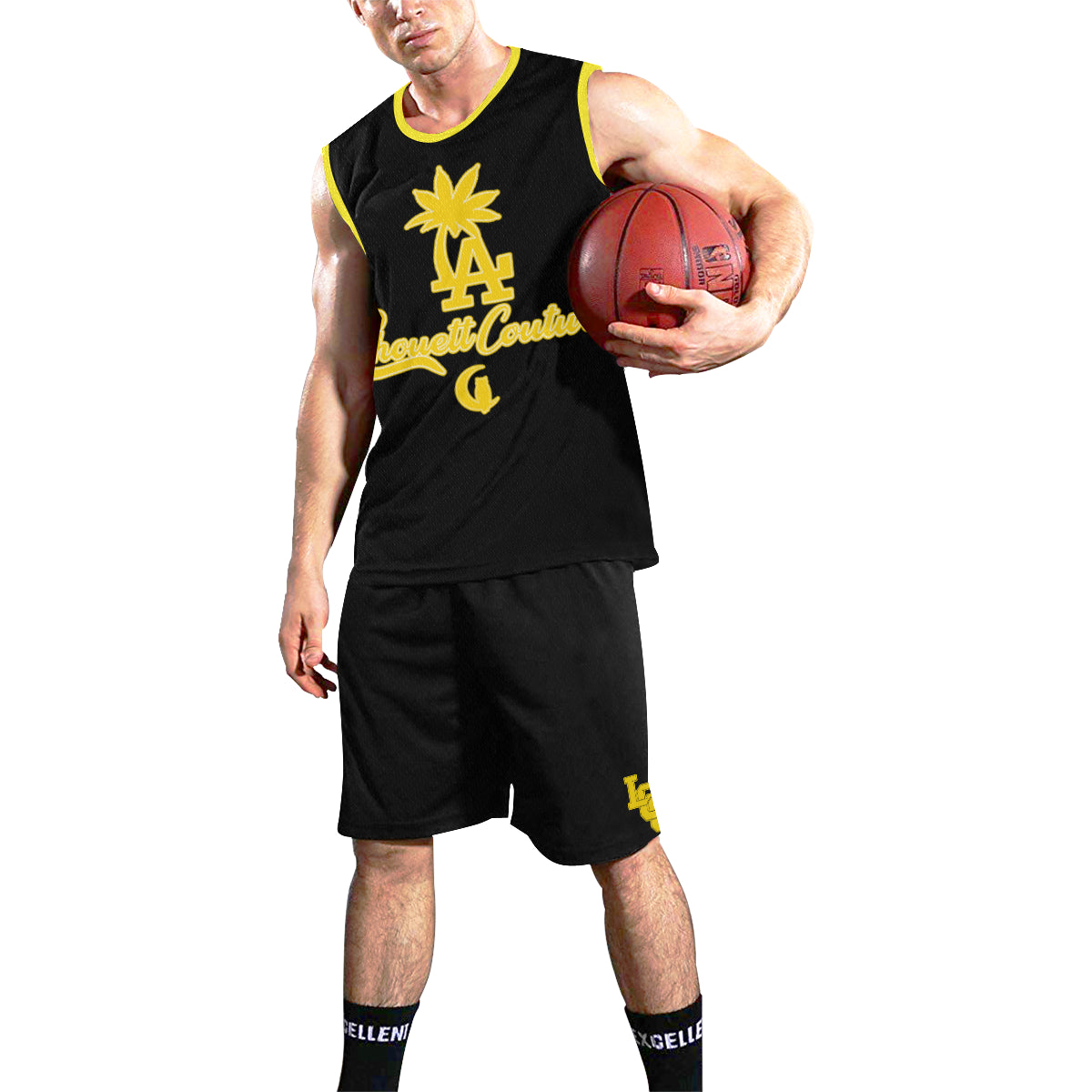 LACHOUETTFORMIA YLW All Over Print Basketball Uniform