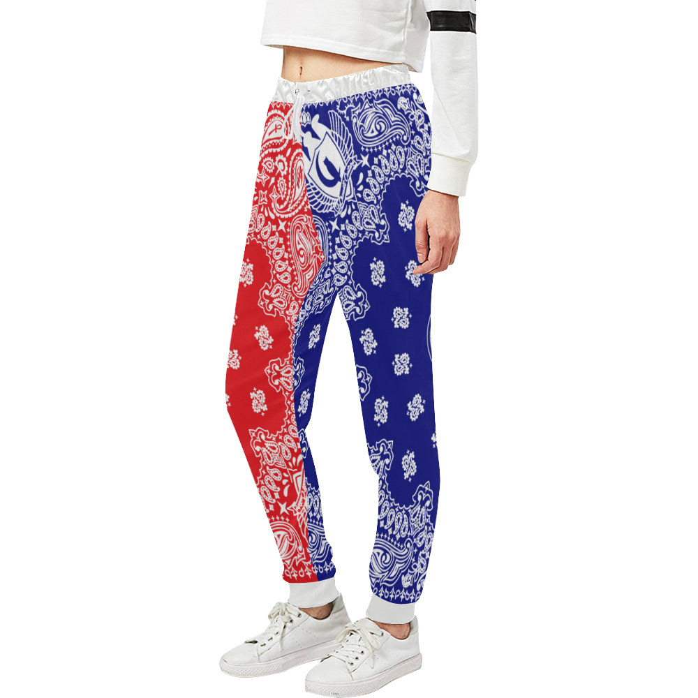 GANG UNITED Women's All Over Print Sweatpants (Model L11)