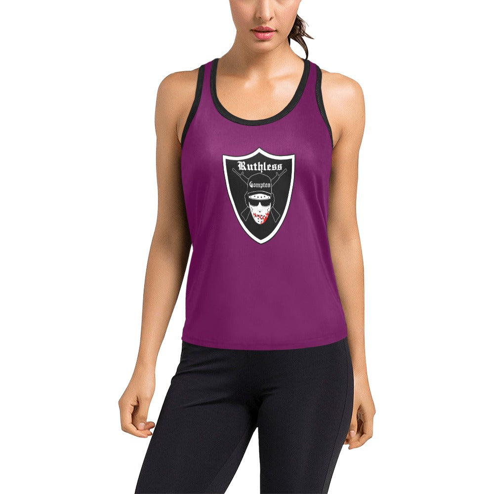 EAZY-E RUTHLESS Women's Racerback Tank Top