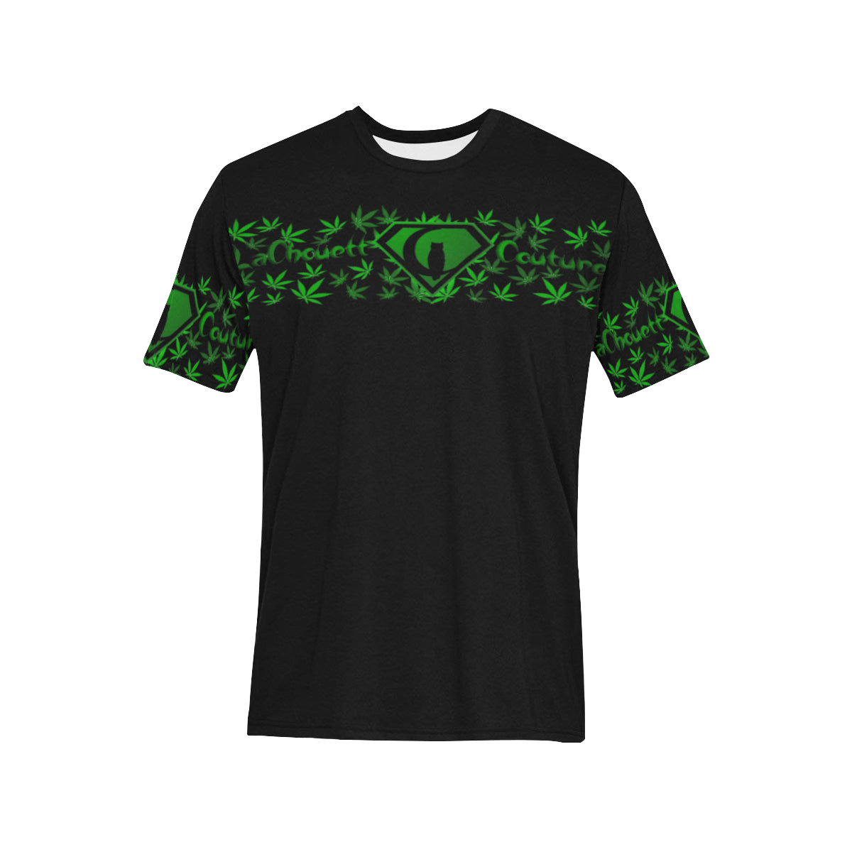 SUPER DANK BLC Men's All Over Print T-Shirt (Solid Color Neck) (Model T63)