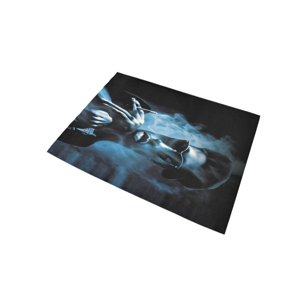 NINO BROWN Area Rug 5'3''x4'
