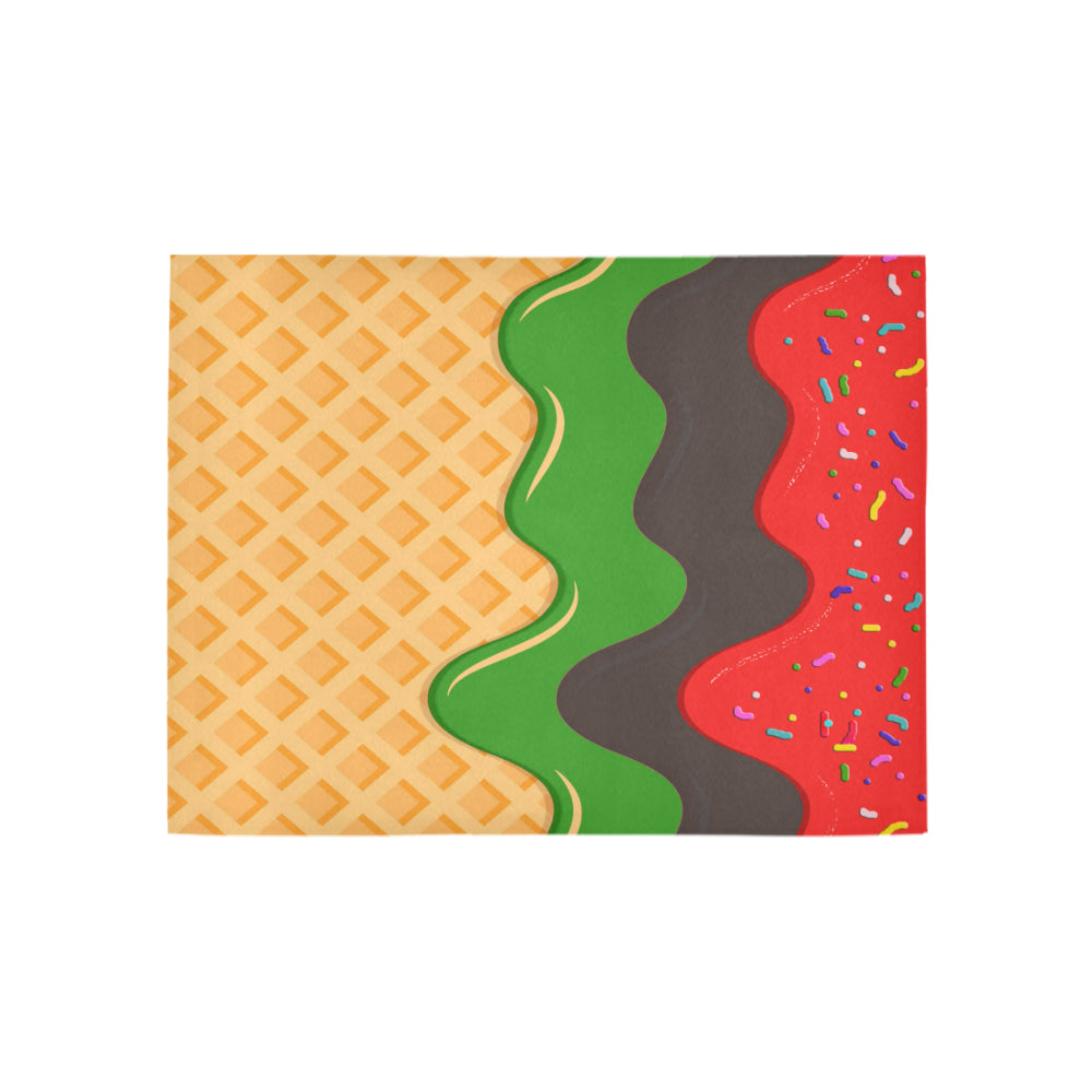 RBG ICE CREAM Area Rug 5'3''x4'