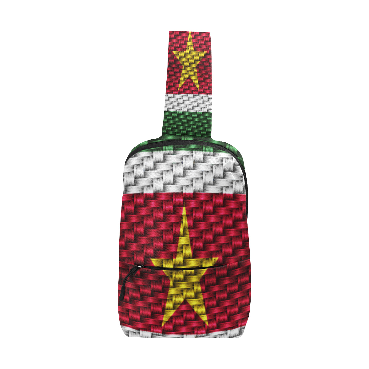SURINAME FLAG Chest Bag (Model 1678)