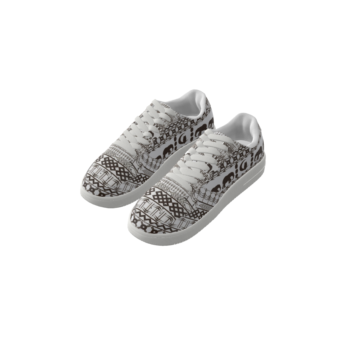 ELEPHANT ORNEMENT Men's Air Force Shoes