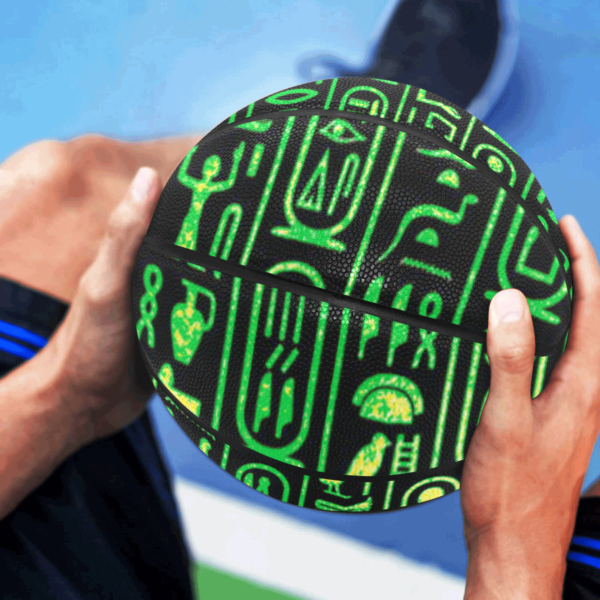 RASTAGLYPHIC All Over Print Basketball