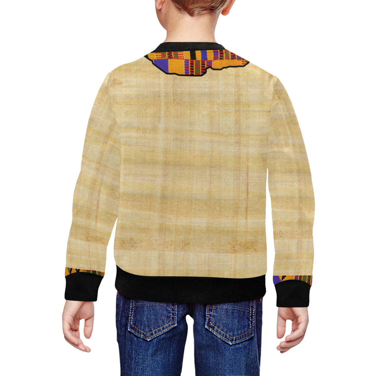 NILE VALLEY All Over Print Crewneck Sweatshirt for Kids (Model H29)