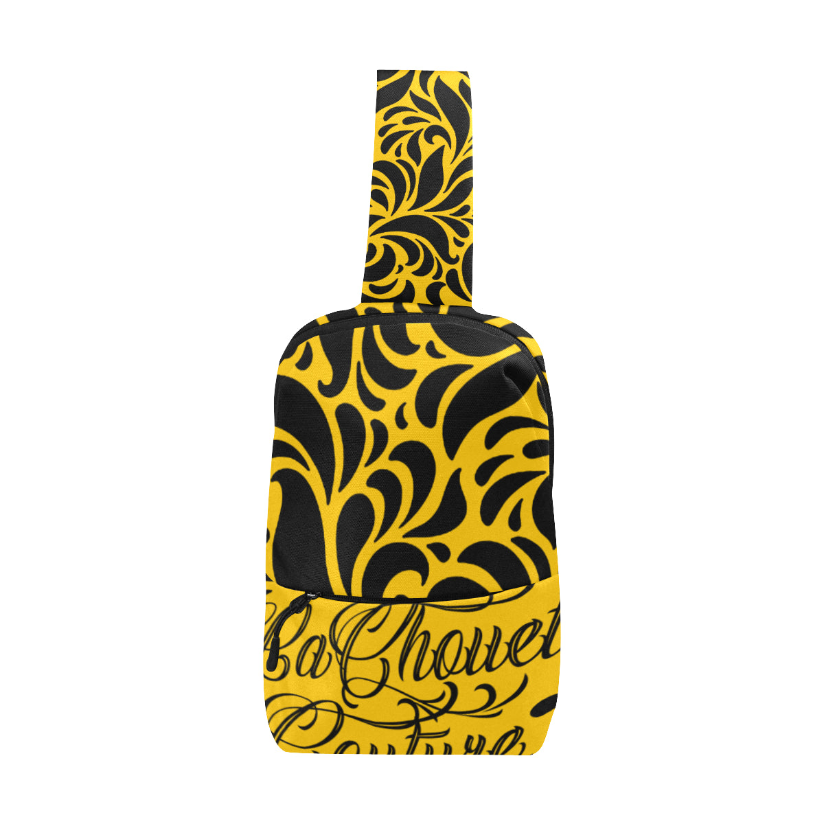 GORGIOUS LEAF YELLOW Chest Bag (Model 1678)
