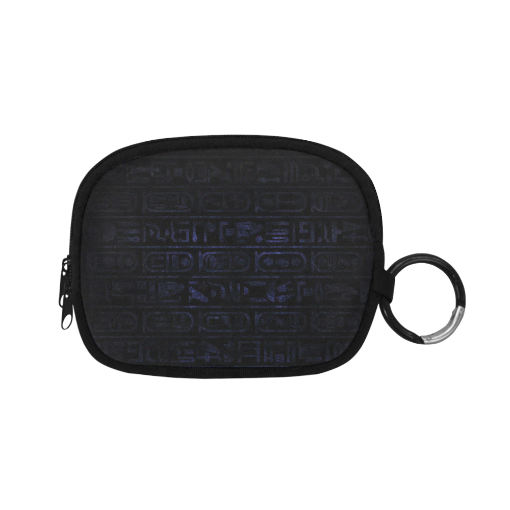HIEROGLYH BLU Coin Purse (Model 1605)
