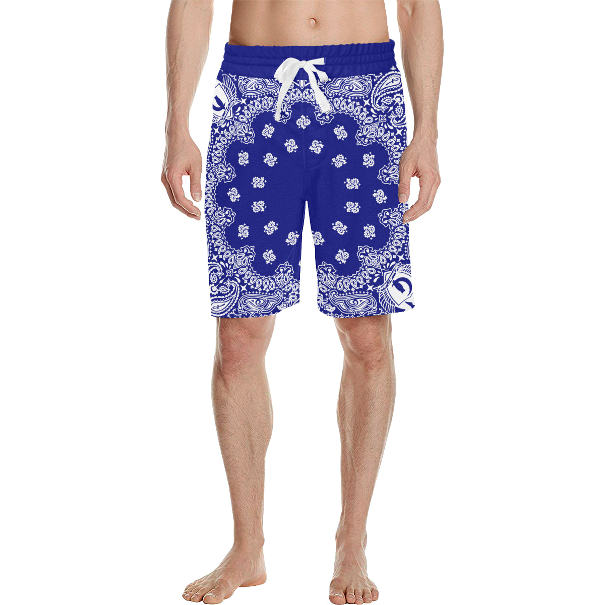 BANDANA Cs'UP Men's All Over Print Casual Shorts