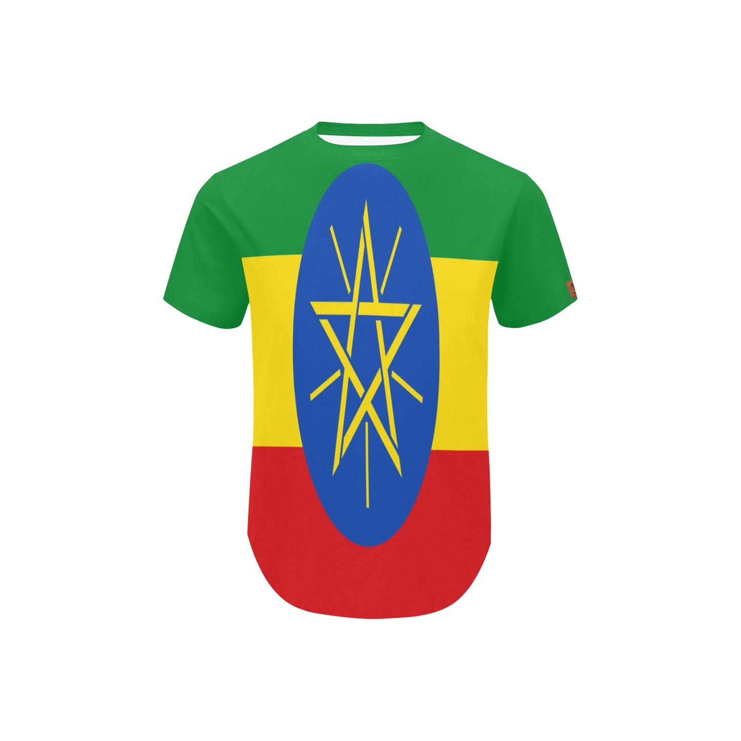 AFRIKA ENG Curved Hem T-Shirt