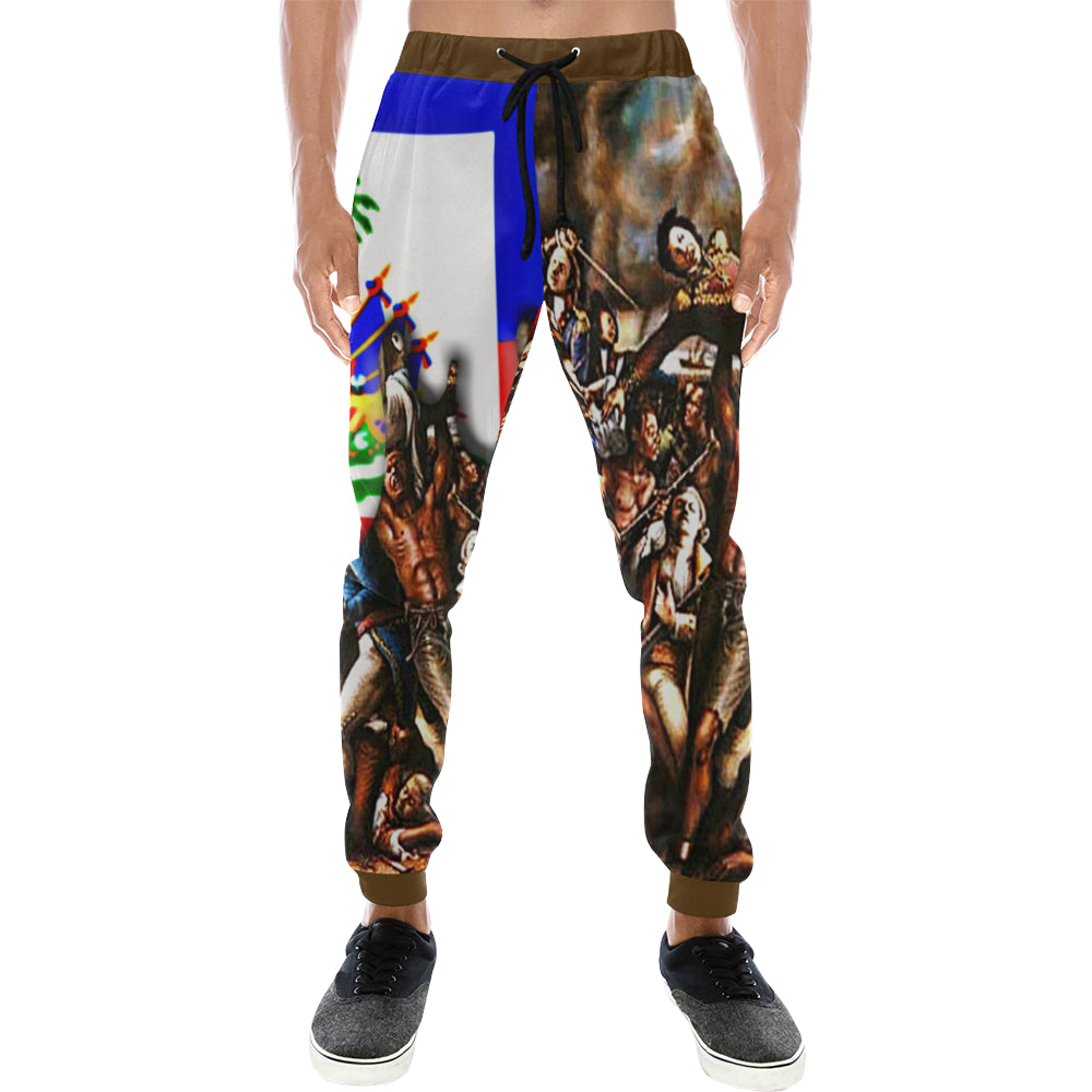 HAITI BOIS CAYMAN Men's All Over Print Sweatpants (Model L11)