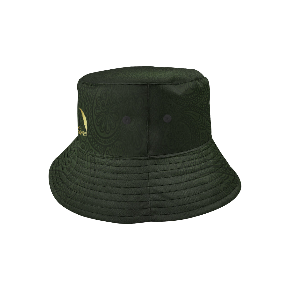 LUXURY GANG KAKI All Over Print Bucket Hat for Men