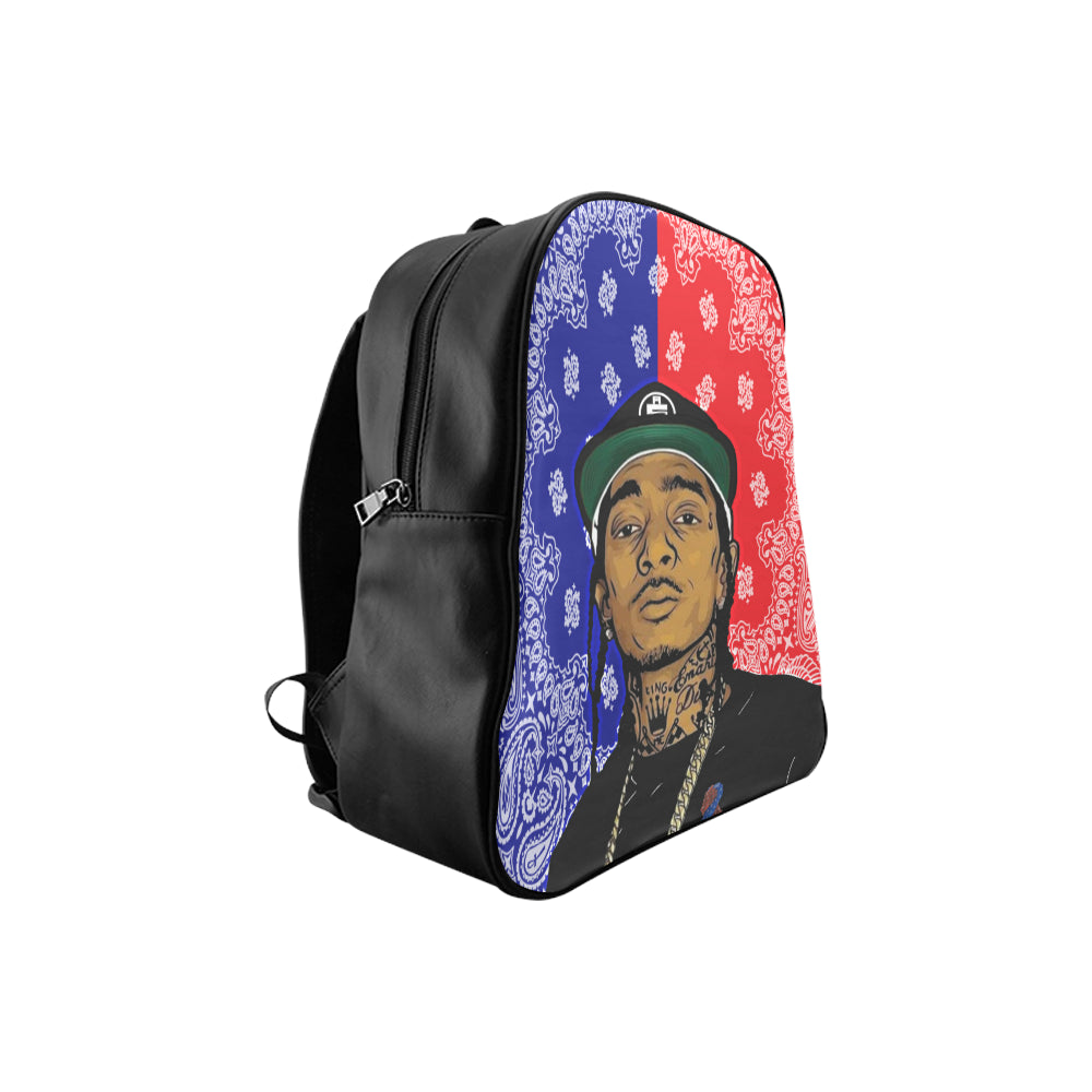 NIPSEY MAKE PEACE School Backpack (Medium)
