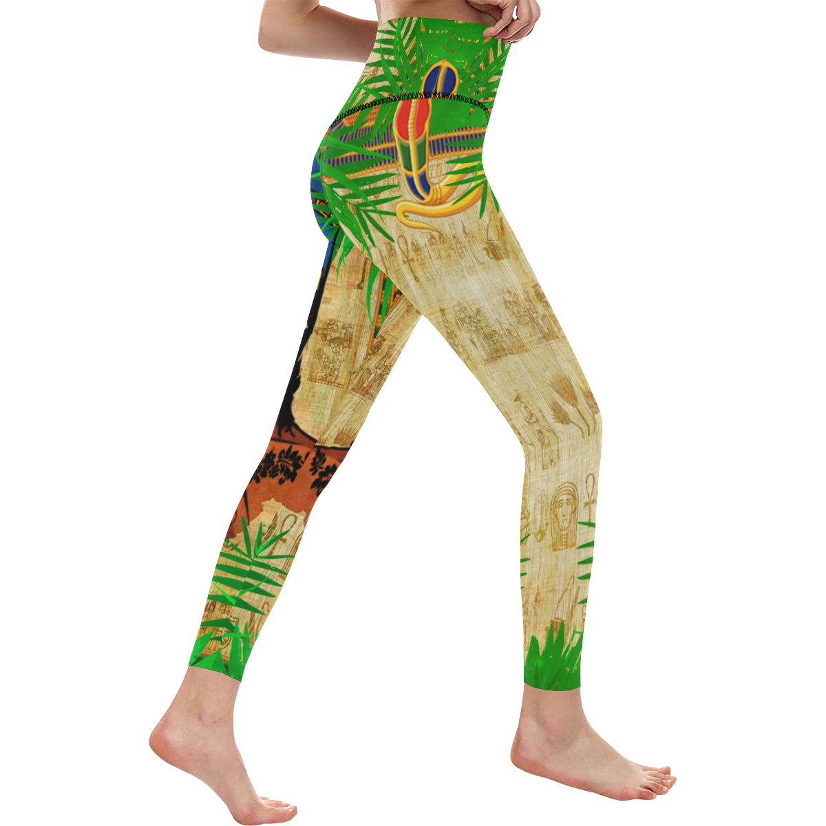 SKI MASK KWEEN All Over Print High-Waisted Leggings