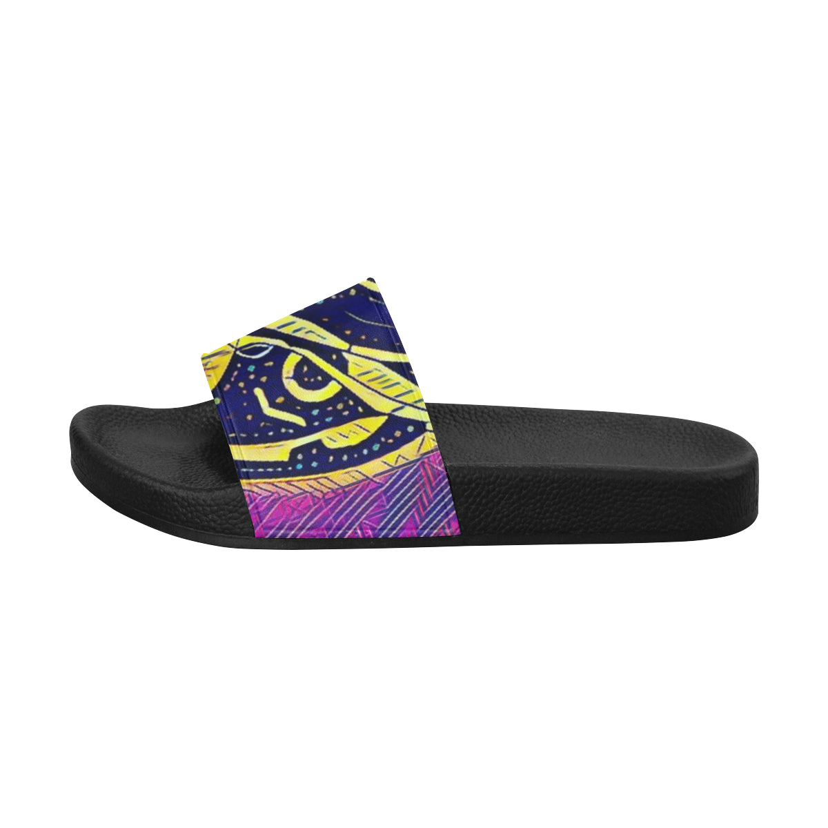 LCC ORNEMENT Men's Slide Sandals (Model 057)