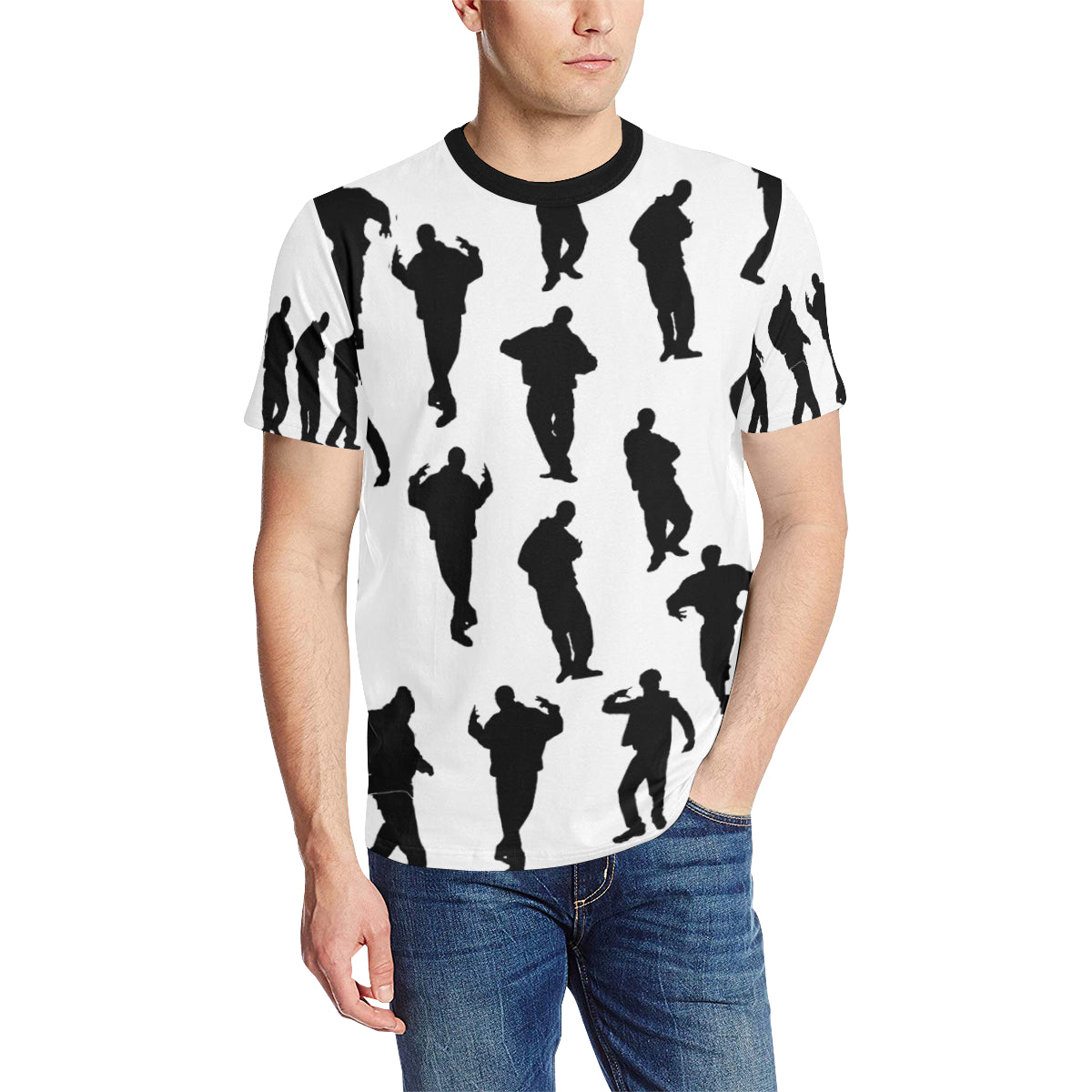 C-WALK Men's All Over Print T-Shirt
