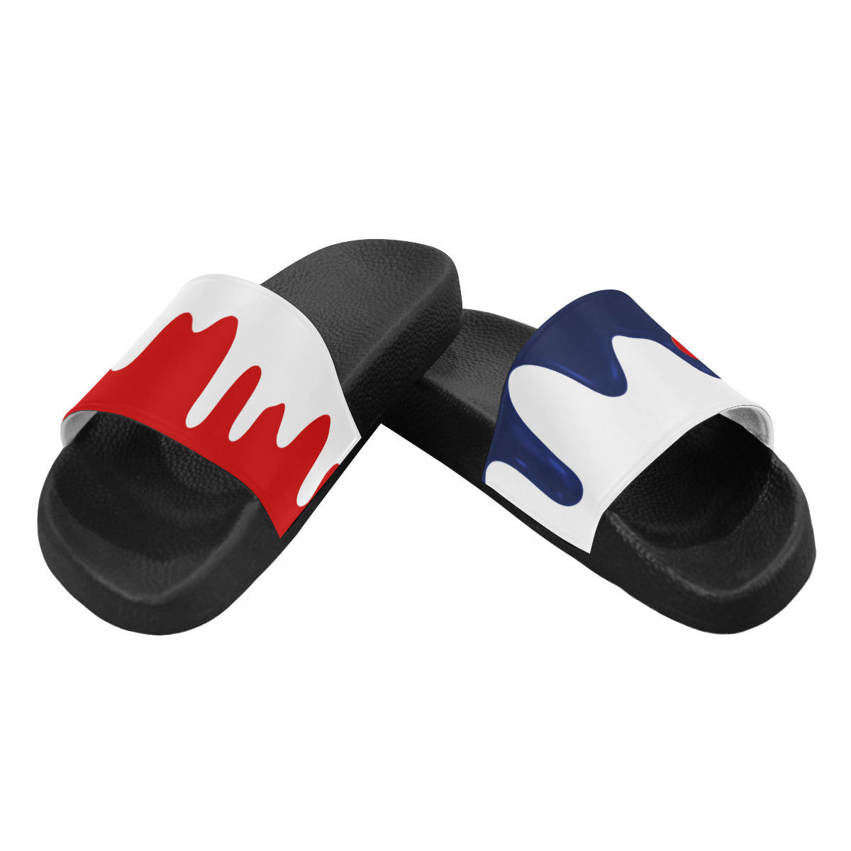 WATER DRIPPIN Women's Slide Sandals (Model 057)