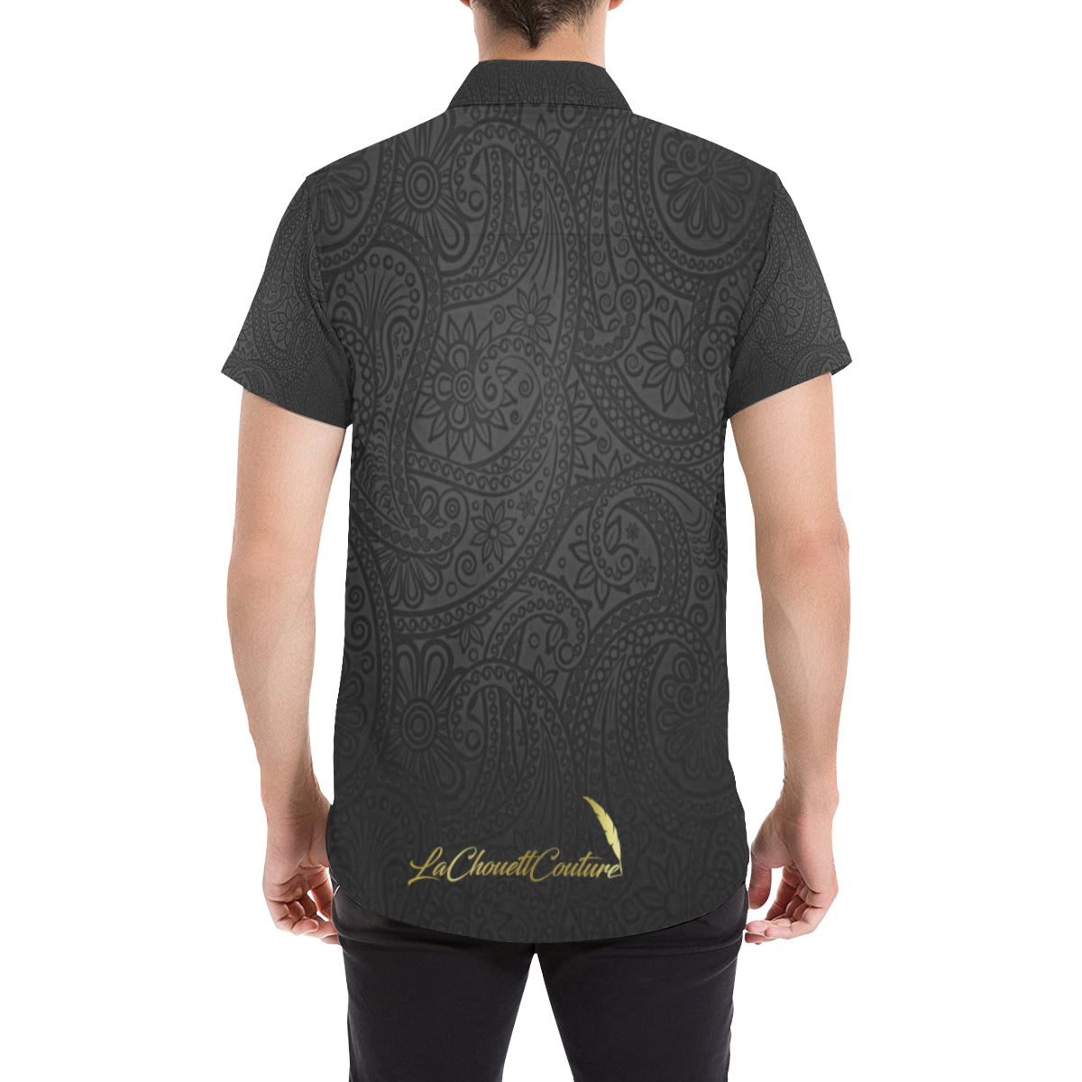 BANDANA LUXURY BLCC Men's All Over Print Short Sleeve Shirt