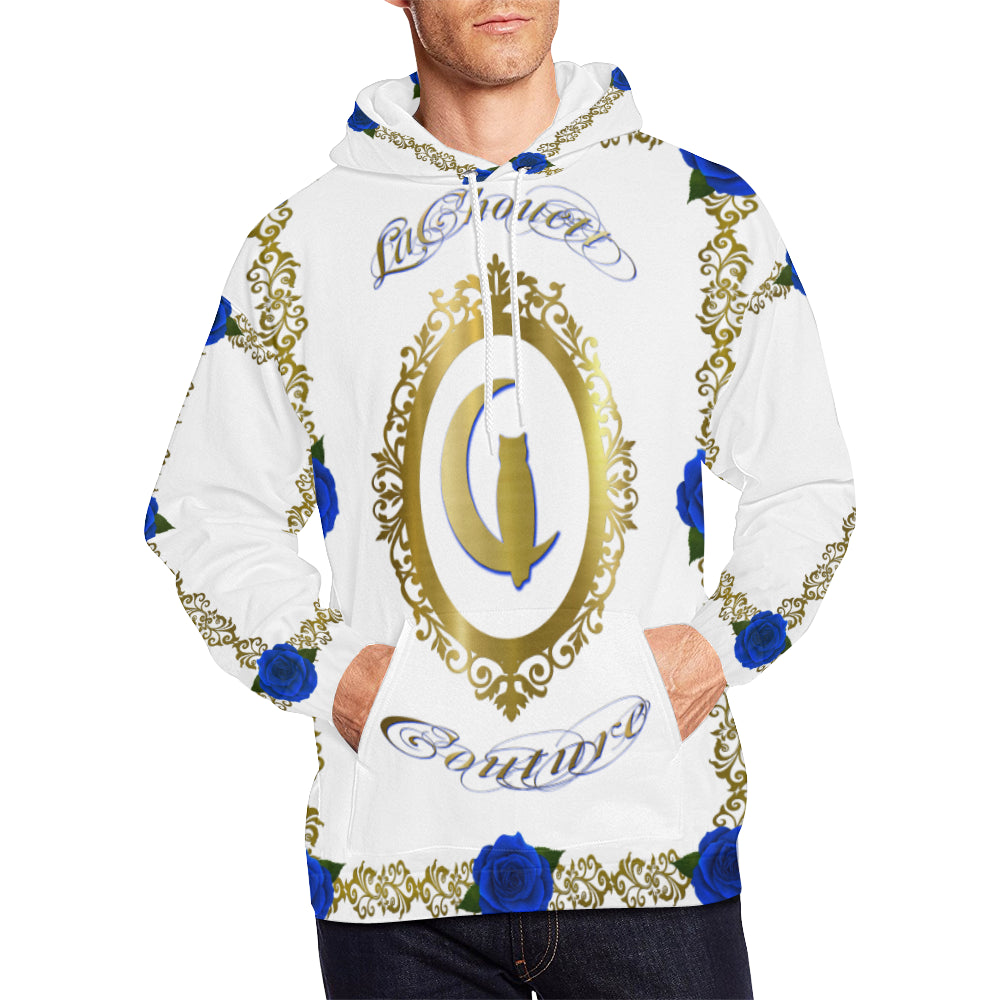 BLUE ROSES LCCS All Over Print Hoodie for Men