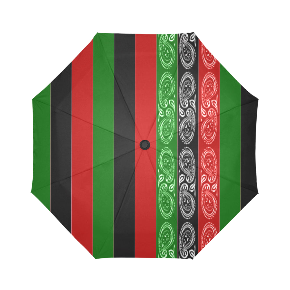 RBG FLAG Auto-Foldable Umbrella