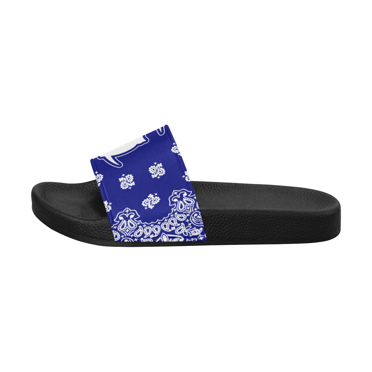 BANDANA BLUE  Men's Slide Sandals