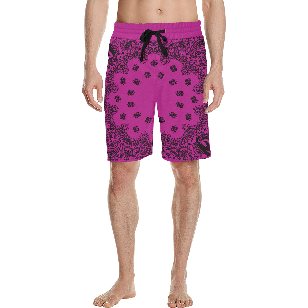 BANDANA GRAPES Men's All Over Print Casual Shorts