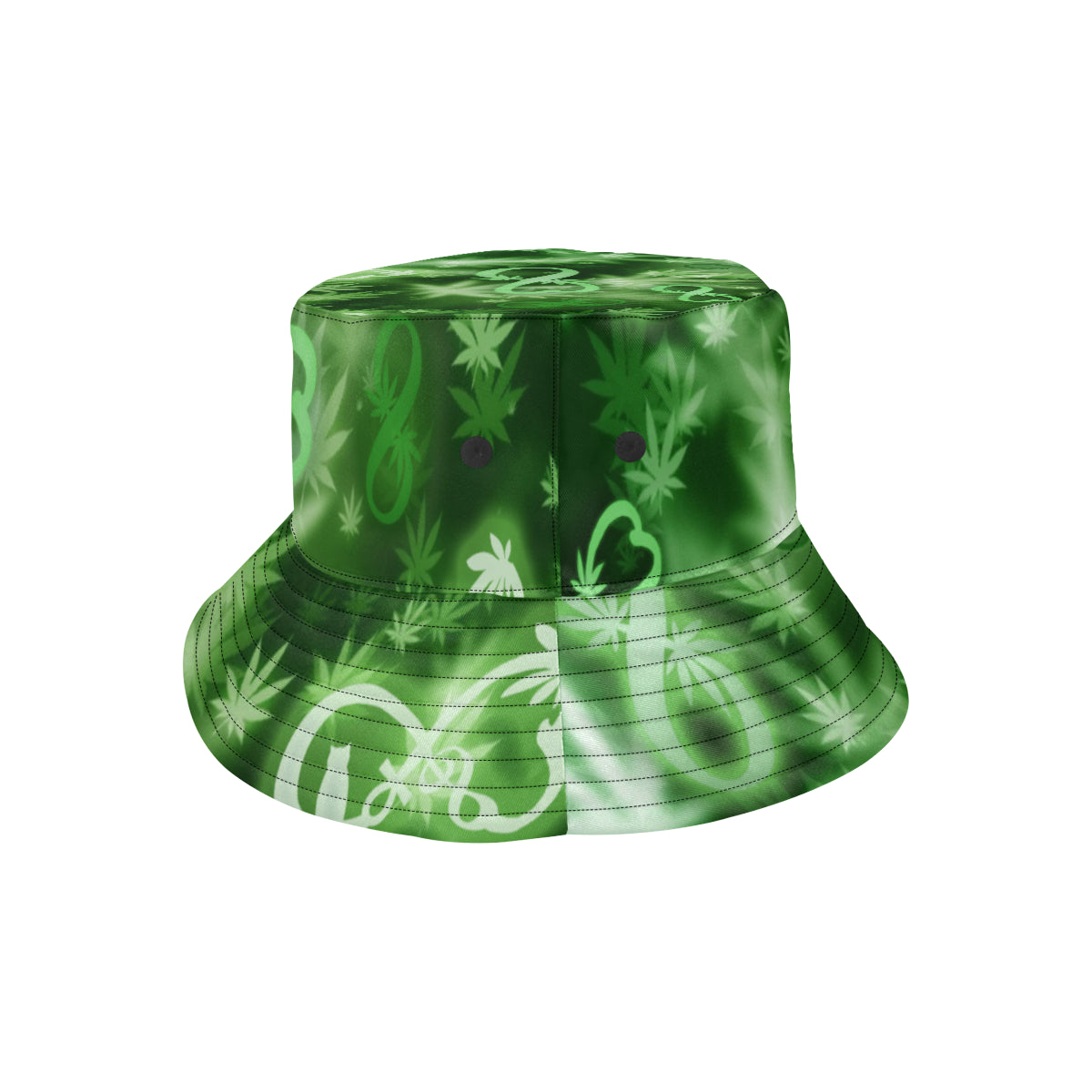 INFINITY GREEN COSMOS All Over Print Bucket Hat for Men