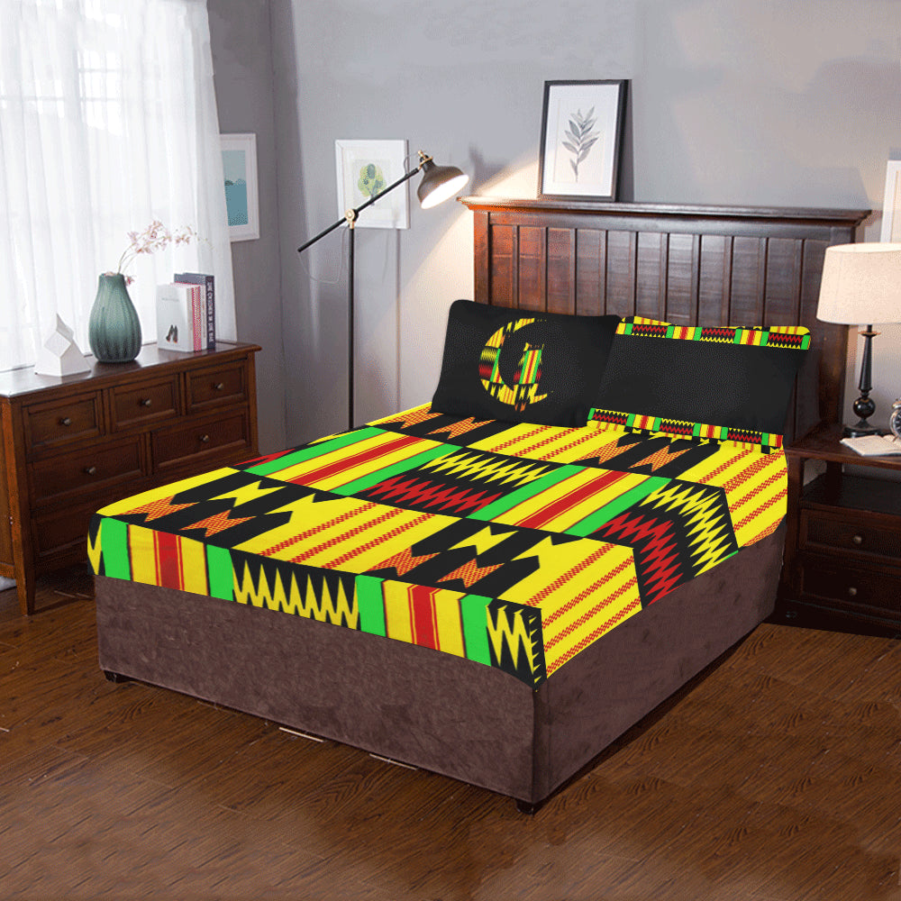 KENTE FARI 3-Piece Bedding Set