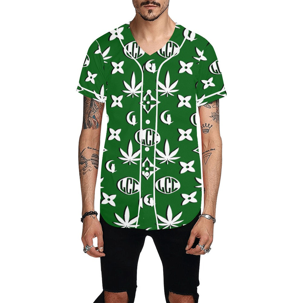 LCC WEEDY All Over Print Baseball Jersey for Men