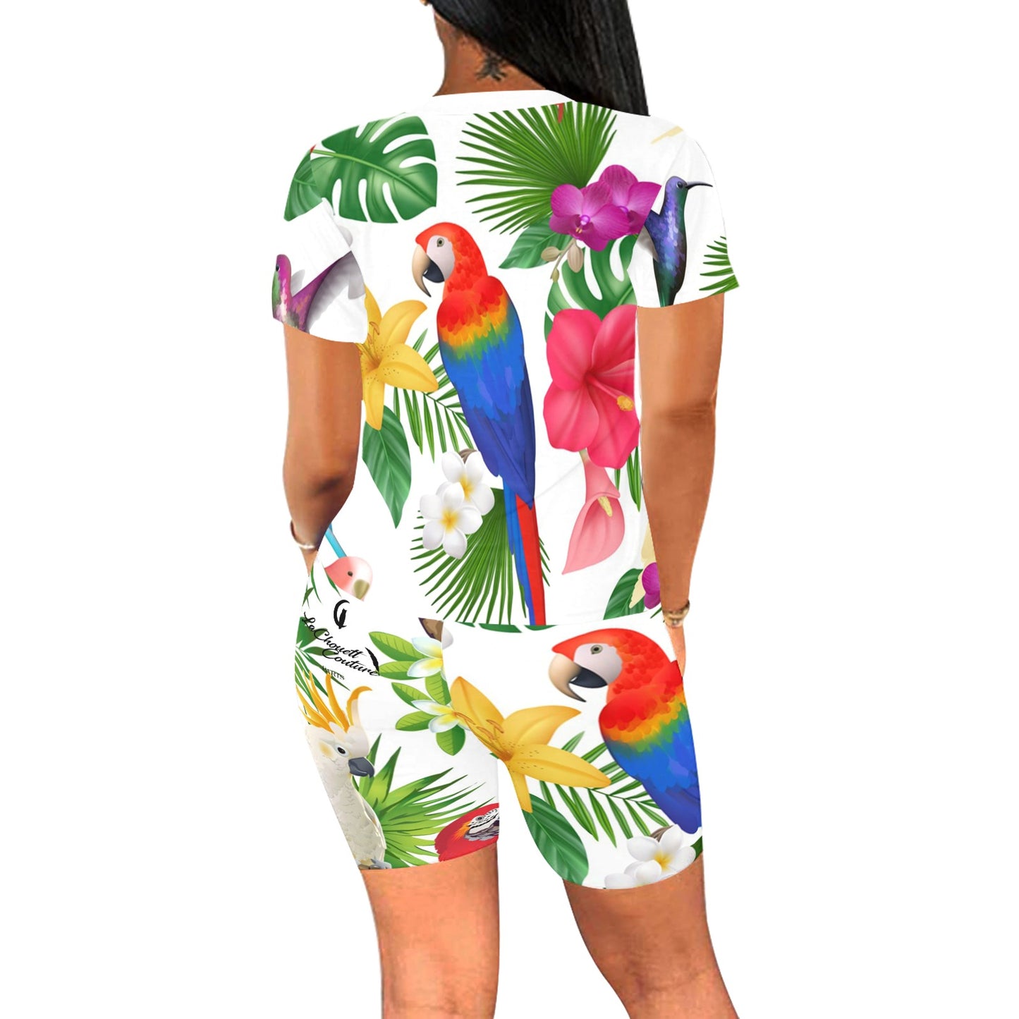 EXOTIC STYLE Women's Short Yoga Set