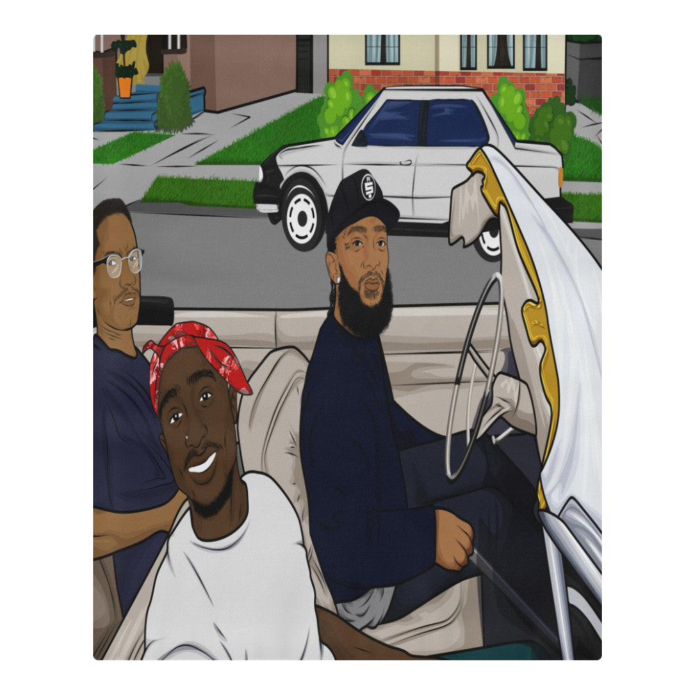 ANGEL OF THE HOOD 3-Piece Bedding Set