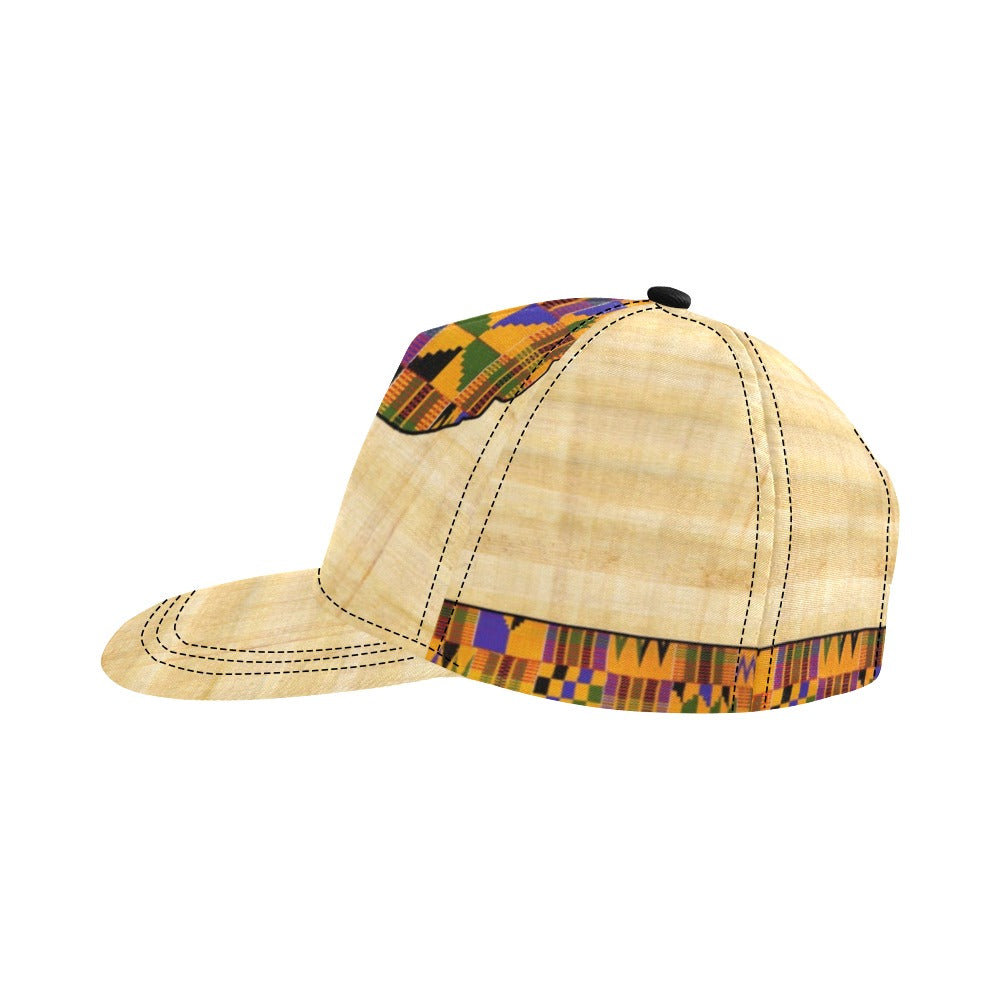 NILE VALLEY All Over Print Snapback Hat D
